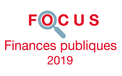 Couverture Focus Finances publiques 2019
