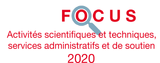 Couverture Focus Activités scientifiques et techniques 2020