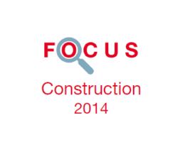 Couverture Focus Construction 2014
