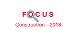 Couverture Focus Construction 2018