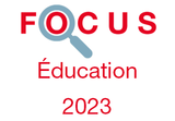 Couverture Focus Education 2023