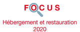 Couverture Focus Hébergement et restauration 2020