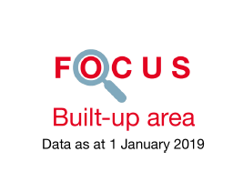 Couverture 2019 Focus Built-up area cover