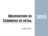 Couverture Observatoire Commerce de détail 2015 Couverture Observatoire Commerce de détail 2015