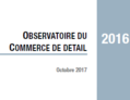 Couverture Observatoire Commerce de détail 2016 Couverture Observatoire Commerce de détail 2016