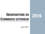 Couverture Observatoire Commerce extérieur 2016 Couverture Observatoire Commerce extérieur 2016