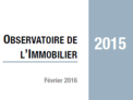 Couverture Observatoire Immobilier 2015 Couverture Observatoire Immobilier 2015