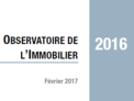 Couverture Observatoire Immobilier 2016 Couverture Observatoire Immobilier 2016