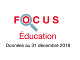Couverture Focus Éducation 2018