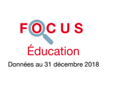 Couverture Focus Éducation 2018 Couverture Focus Éducation 2018