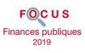 Couverture Focus Finances publiques 2019 Couverture Focus Finances publiques 2019
