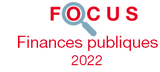 Couverture Focus Finances publiques 2022 Couverture Focus Finances publiques 2022