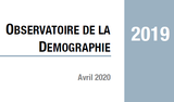 Couverture Observatoire Démographie 2019 Couverture Observatoire Démographie 2019