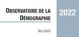 Couverture Observatoire Démographie 2022 Couverture Observatoire Démographie 2022
