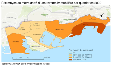 prix moyen au mètre carré d'une revente immobilières 2022